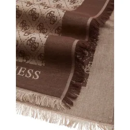 GUESS Tuch Eco Erica Kefiah 120x120 Brown Logo