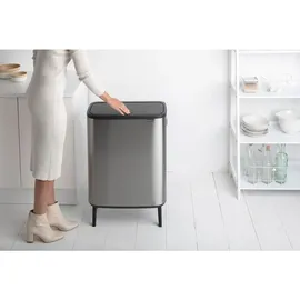 Brabantia Bo Touch Bin Hi 60 l Matt Steel