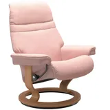 Stressless Stressless® Relaxsessel »Sunrise«, mit Classic Base, Größe M, Gestell Eiche pink