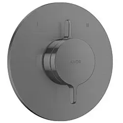 hansgrohe AXOR One Mischer 48415340 Unterputz für 2 Funktionen, brushed black chrome