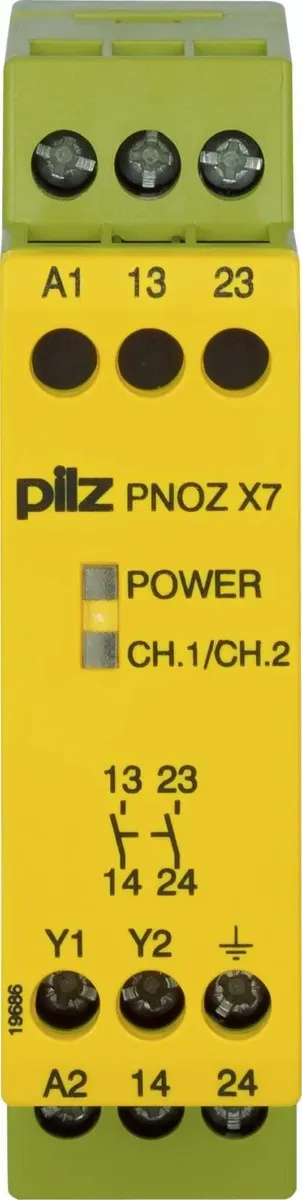 Pilz Not-Aus-Schaltgerät PNOZ X7 #774053