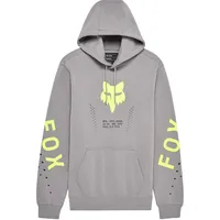 Fox Hoodie Shield Grau/Gelb S