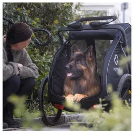 Hamax Pluto L Hundeanhänger navy/black 2025