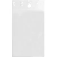 Carte Dozio - Transparente Umschläge mit Druckverschluss - Innenformat 80 x 120 mm - Packung mit 1.000 Stück