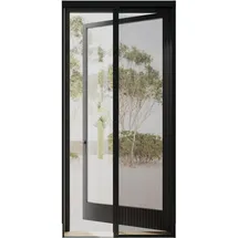 cocoon home concepts Insektenschutztür plissiert 96 x 224 cm Anthrazit