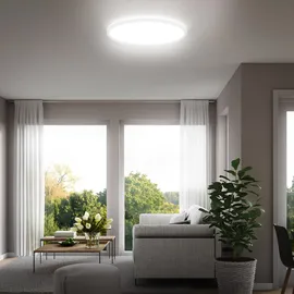 B.K.Licht - LED Panel Ø42 cm, Weiß