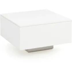 KADIMA DESIGN Holz Couchtisch, Stilvoller Wohnzimmer C-Tisch im puristischen Design