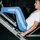 adidas WORKOUT ESSENTIALS ALL-SET 3-STREIFEN Hose Ray Blue/White XL