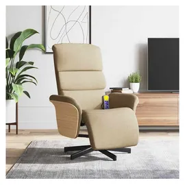 vidaXL Massagesessel mit verstellbarer Rückenlehne Kunstleder 80 x 100 x 90 cm Weiß