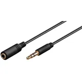 goobay Audiokabel 97120 3,5mm-Klinken-Stecker / 3,5mm-Klinken-Buchse 3,0m (97120)