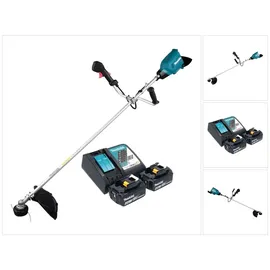 Makita DUR 369 ARM2 Akku Freischneider 36 V ( 2x 18 V ) 43 cm Brushless + 2x Akku 4,0 Ah + Ladegerät