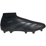 Adidas Predator League Laceless FG Core Black / Carbon / Gold Metallic 44 2/3