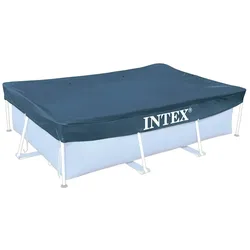 Intex - Rechteckige Rohrpoolabdeckung 3x2m
