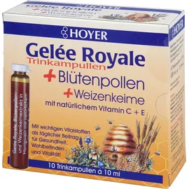 Hoyer GmbH Hoyer Gelee Roy.+blütenpol.+weizenk. Trinkampullen