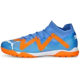 Puma Future Match TT Multinocken-Fußballschuhe 01 - blue glimmer/puma white/ultra orange 48 für Herren, blau, Gr. 48,5 / UK