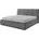 SUN GARDEN Polsterbett HARPER SIYA LF 180x200 cm Silber