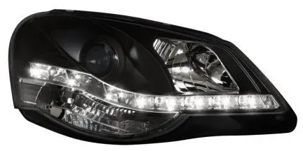 Kristallscheinwerfer VW POLO 9N2 (05-09) - schwarz