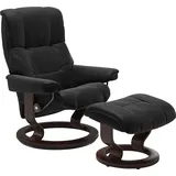 Stressless Stressless® Relaxsessel »Mayfair«, mit Classic Base, Größe S, M & L, Gestell Braun Stressless® black paloma),