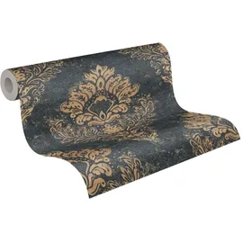 A.S. Création Metropolitan Stories Vliestapete 0,64 m x 10 m 379012 Beige/Blau/Braun/Gold