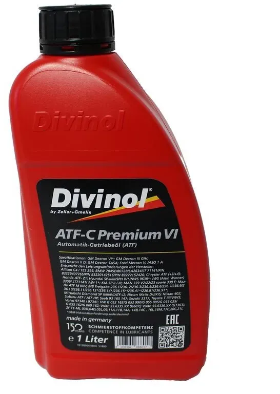 Divinol ATF-C Premium VI, 1 Liter