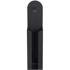 Wenko 2-in-1 Toilettenpapierhalter Agira, Schwarz