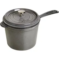 Staub Saucentopf 18 cm grafitgrau