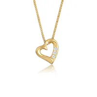 Elli DIAMONDS Herz Liebe Diamant (0.045 ct.) 585 Gelbgold 45 Damen