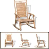 Vidaxl - Schaukelstuhl Bambus - Bambussessel - Gartenstuhl - Outdoor Möbel - Balkonmöbel - Lounge Chair