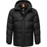 Ragwear Steppjacke »Steppjacke Mikkesh«, mit Kapuze Sportliche Herren Winterjacke mit Kapuze, schwarz