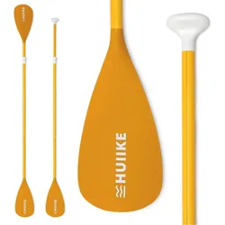 Paddel für Stand-Up Paddling Kayak 2 in 1 HUIIKE. Orange Einstellbar. Abnehmbar orange 230 CM