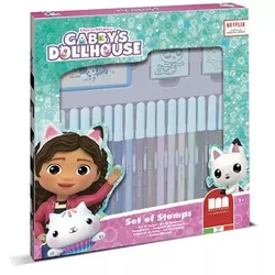 Multiprint: Gabby's Puppenhaus Stempelset mit 18 Markern