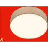 Briloner Deckenlampe 16 Leuchtmittel rund 30 cm taupe