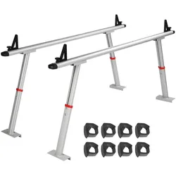 VEVOR Truck Rack Pick-up Truck Leiter 17"-29" Höhe 800 lbs Kapazität für Kajak
