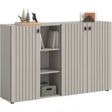 Möbel Boss Schuhkommode 150 x 96 x 37 cm braun