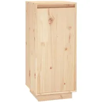 VidaXL Schuhschrank 35x35x80 cm Massivholz Kiefer