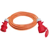 Brennenstuhl, Verlängerungskabel, CEE-Verlängerung mit Phasenwender, 10m N07V3V3-F 5G2.5 400V/16A Orange (10 m, CEE 16/5)