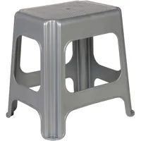KEEEPER Maxi Tritt-sitzhocker silver