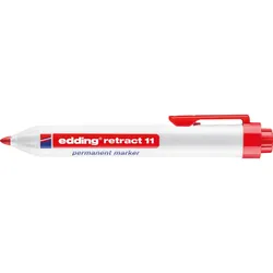 Permanentmarker retract 11 - rot