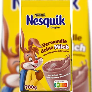 Nestlé Nesquik Kakao Getränkepulver, Nachfüllbeutel, 700g
