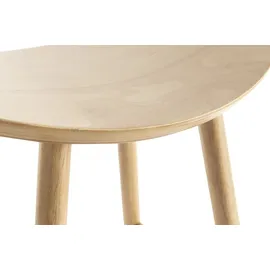 miliboo Barhocker helles Holz H65 cm (2er-Set) DEMORY