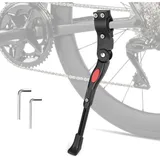 Fahrradständer, 24-29 Zoll verstellbarer Fahrradständer aus Aluminiumlegierung, höhenverstellbar mit rutschfestem Gummifuß, geeignet für Citybikes,