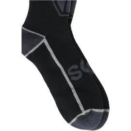 SOS Granite Skisocken 2 Paar Blau 35-38