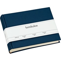 Semikolon Classic Small Fotoalbum Blau 40 Blätter Hardcover-Bindung