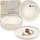 sänger Dessertteller Creme 6er Set