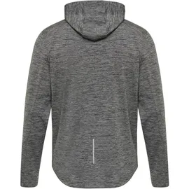 hummel Aston Kapuzenjacke Herren Dark Grey Melange S