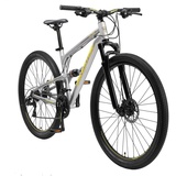 Bikestar Mountainbike 21 Gang Shimano Schaltung, Scheibenbremse, 17.5 Zoll Rahmen Fully MTB Erwachsenen- und Jug...