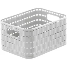 Rotho Korb Country A6 2 l 18,3 x 13,7 x 9,8 cm weiß