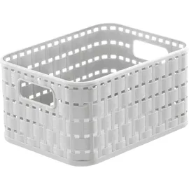 Rotho Korb Country A6 2 l 18,3 x 13,7 x 9,8 cm weiß