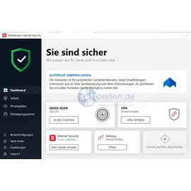 BitDefender Total Security 2020 10 Geräte 2 Jahre ESD ML Win Mac Android iOS
