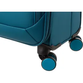 Franky T27-B 4-Rollen Cabin 55 cm / 50 l petrol/turquise